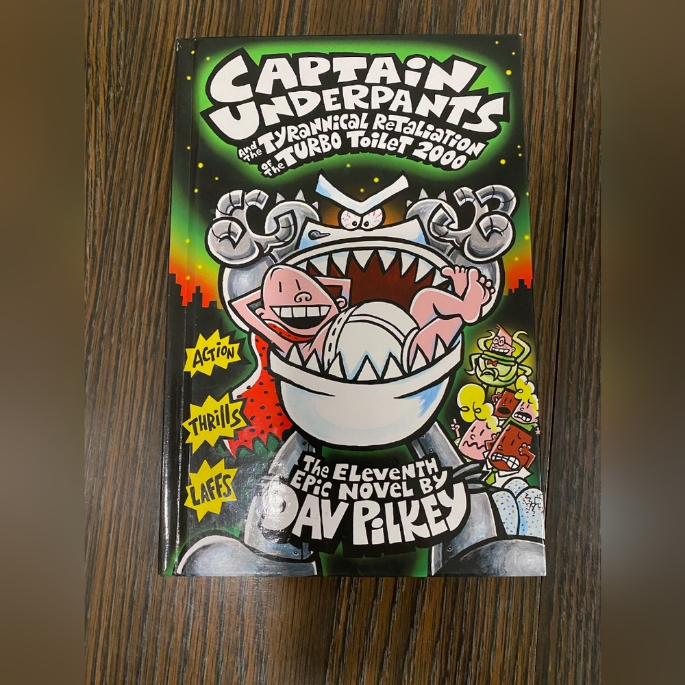 Brand new "Captain Underpants & Tyrannical Retaliation of the Turbo Toilet 2000